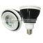 18W E26/E27 COB LED Par30 with Black Aluminum Housing