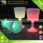 LED Illuminated Ice Bucket Coolers Remote Control RGB Color Changing Large Capacity Plastic Bar Led Ice Bucket