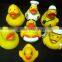 CE 2016 promotion gift for golf shape bath rubber duck
