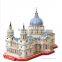 Building 3d paper model puzzle
