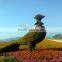 high quality cheap price artificial green sculptures animal statues