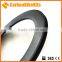 U shape chinese carbon rims dimple tubular 25mm wide 80mm deep for 700c road bicycle