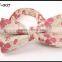 Hot sale woven jaquard adjustable Linen Cotton Bow Ties
