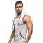 mens sleeveless hoodie, gym tank top hoodie, custom hoodie singlet