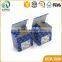 Blue glossy lamination foldable cardboard packaging boxes matchbox packaging box                        
                                                                                Supplier's Choice