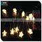 new product christmas decoration led string light star shape
