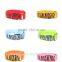 Top quality fashional design printing custom nylon led glowing armbands for running