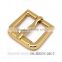 20mm real gold fake roller shape fancy pin buckle for lady