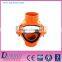 Machanical tee grooved outlet