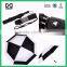 27 inch business travel trip big Double canopy folding golf umbrella