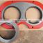 schwing concrete pump spare parts wear plate/ spectacle plate/ glass plate
