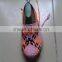 man women woven weave shoes , elastic belt hand knit shoes , handmade woven elastic shoes