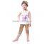 Children Clothes 2016 Summer Girls Boutique Clothing sexygirl mermaid Dress With scale shorts