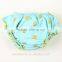 Soft and save gold dot ruffle kids underwear flower baby bloomers wholesale