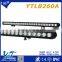 hot sale 260w ip67 high quality led light bar for offroad truck