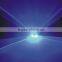 single blue 500mW laser light with double holes by step motor