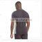 Muscle fitted t shirts Polyester spandex dry fit custom t-shirt for men