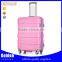 ABS pink luggage personalized luggage luggage for girls