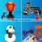 Plastic stand for iphone and mobile phones