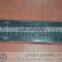 traffic road reflective rubber speed hump for Crossroads/ black and yellow removable rubber speed bump used in Intersection