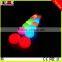 garden used outdoor christmas led light plasitc ball with battery operated