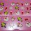 Christmas santa nail art stickers lovely decorative nail art decals nails suppliers