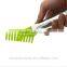 Comb shaped stainless steel nylon head food clip/Buffet food clamp