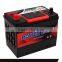 High quality 12V Maintenance free car battery MFN60 12V 60AH