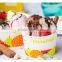 Disposable custom printed single wall double PE coated dessert cups