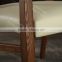 10year oem wood design pu fabric to upholste dining chair nordic design