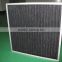 Aluminum Alloy Frame Activated Carbon Pleated Panel Air Filter For industrial