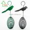Tall plastic hanging peanut bird feeder(Lid can easily screw out )