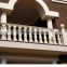 American designs external balcony and porch marble baluster newel post