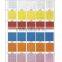 595x595mm Yellow Acoustic Perforated Gypsum Ceiling Tile