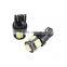 W5W 12V 5smd Auto Led Lamp Light Bulb canbus T10