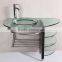 glass stemware wash basin modern bathroom vanity