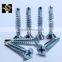 PH2 white zinc flat head self drilling screw from China