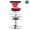 high end bar stools; reception stools with foot stools