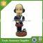 Resin Shakespeare Custom Bobble Head for Decor