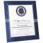 A4 foiled line leatherette certificate frame