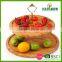 Bamboo Bilayer Lazy Susan