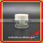 Clear Glass Ice Cream Container Skin Care Cream Jar