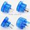 CE ROHS Certificated universal 10A 250V charging plug set with AU/UK/US/EU plugs