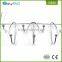 Factory price wholesale cheap over the door 9 hooks coat organizer rack