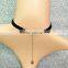 Original handmade retro classic gothic Hepburn models velvet with black pearl necklace choker special promotions wholesale trade