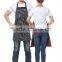 Custom Made cotton canvas chef cooking apron , kitchen apron