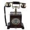 Wooden Decorations corded telephone vintage home decor