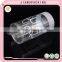 Decorative colorful cylinder tube vase plastic