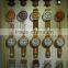 Wooden Carved Pendulum Wall Clocks With Flower