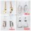 America styles mystic drop stone earring
